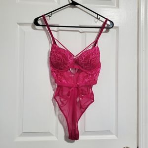 Hot Pink AdoreMe lingerie 💗